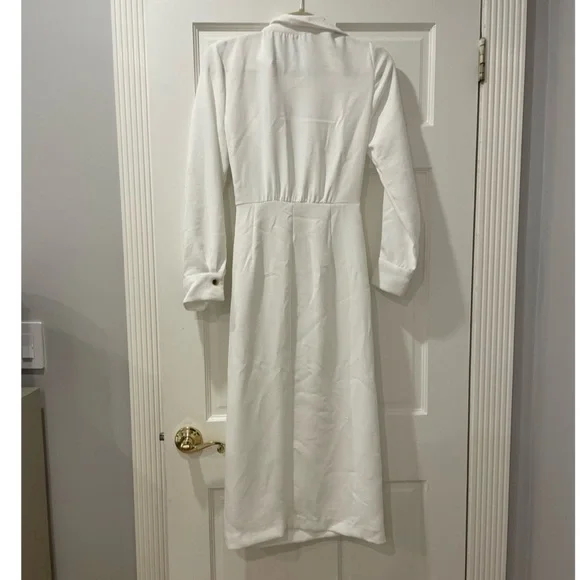 Zara Buckle Midi Dress - Picture 5 of 10